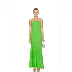 Brand New Line & Dot Green Dress